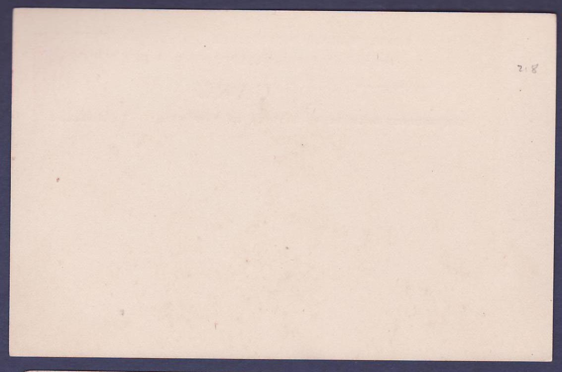 Postal Stationary  Dominica 1 p Mint — Rückseite