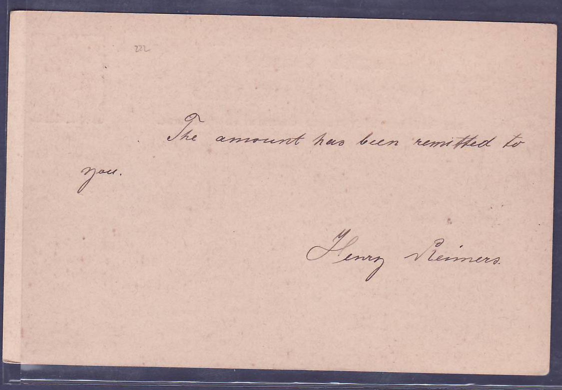 Postal Stationary  Dominica 1 1/2p Can DE 11 95 for Leipzig Germany — Rückseite