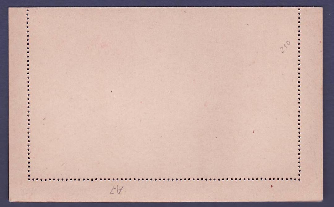 Guinee Entier Postal  10c Neuf Faidherbe — Rückseite