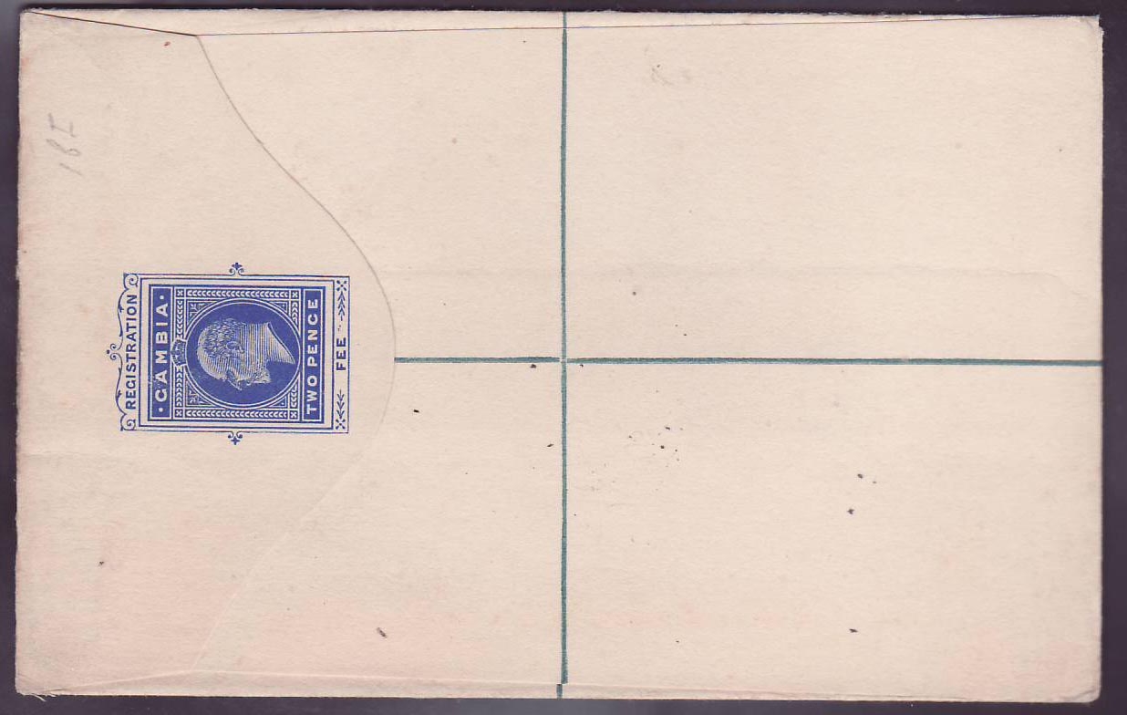 Gambie Gambia 2p Mint Registered stationary
