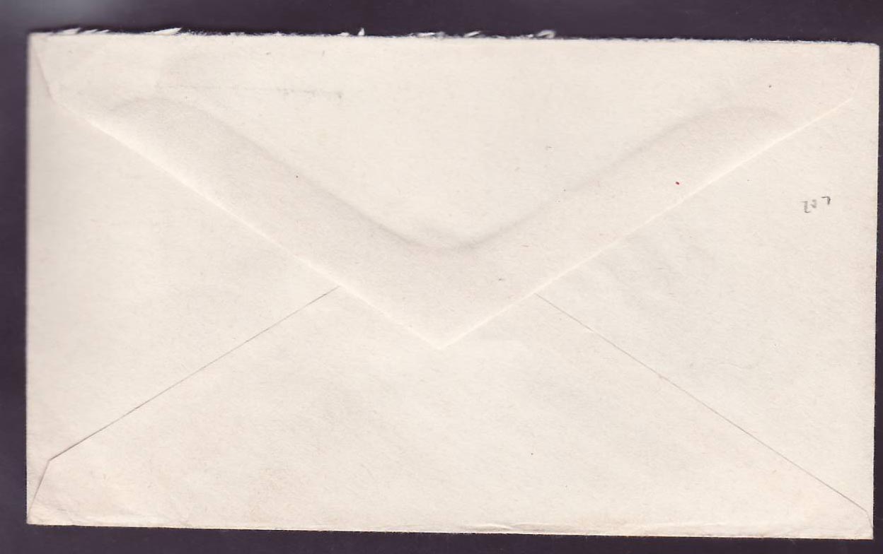 Gambie Gambia Unusual Mansa Konko cancel on 1967 cover to Searford (oiseau  bird) — Rückseite