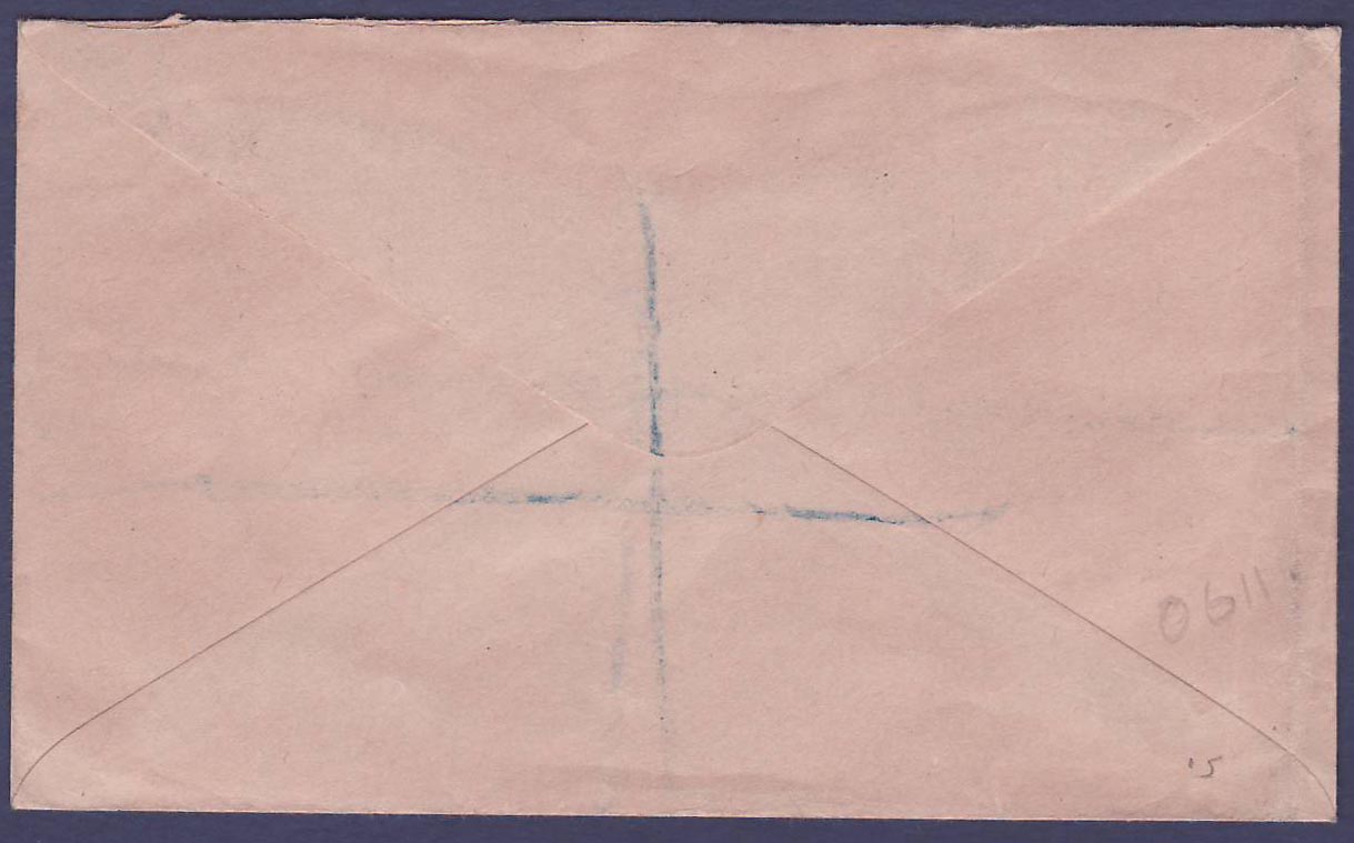 Gambie Gambia Cover with Jubilee Issue for England  can DE 27 35 — Rückseite