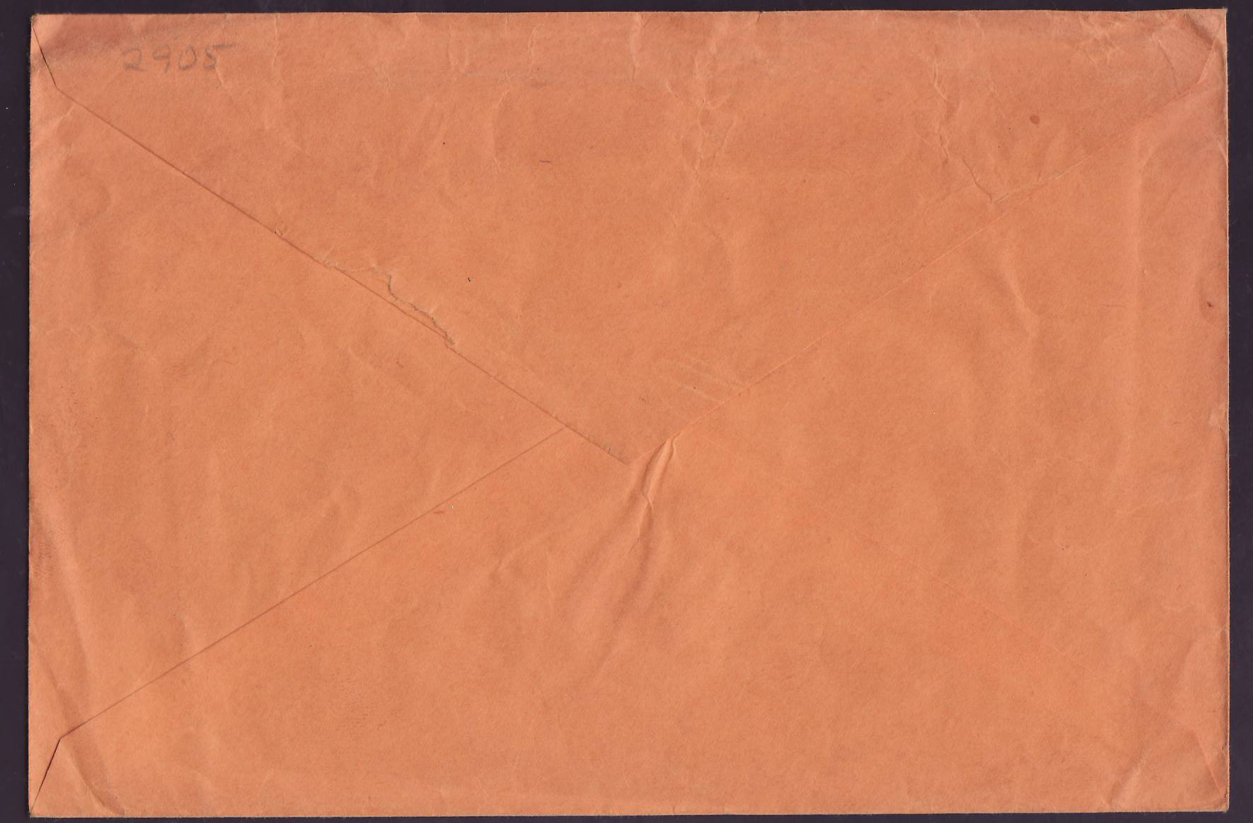 Afrique Occidentale Française — Enveloppe avec timbres de Guinée — destinée à Berne, Suisse — Rückseite