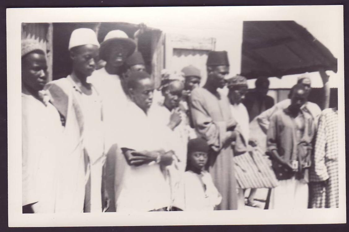 Photo Gambia Gambie Post Office The pensive agent at Fatoto 