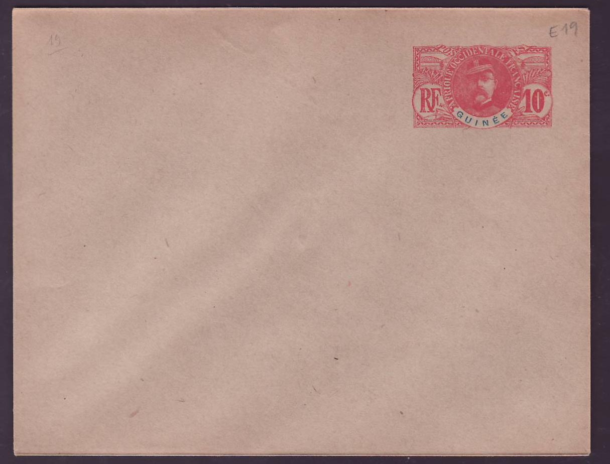 Guinee Entier Postal 10c Neuf 14 5*11cm