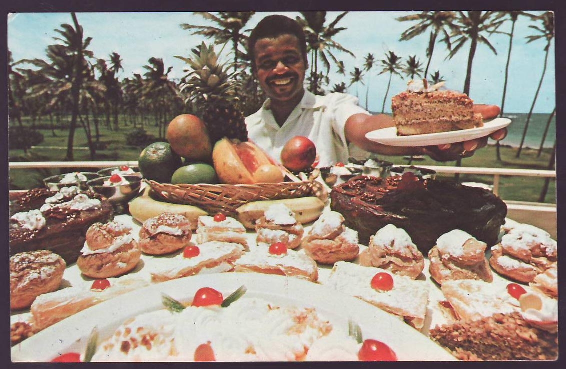 St Lucia Lucie Postcard with GPO Castries 1974 cds