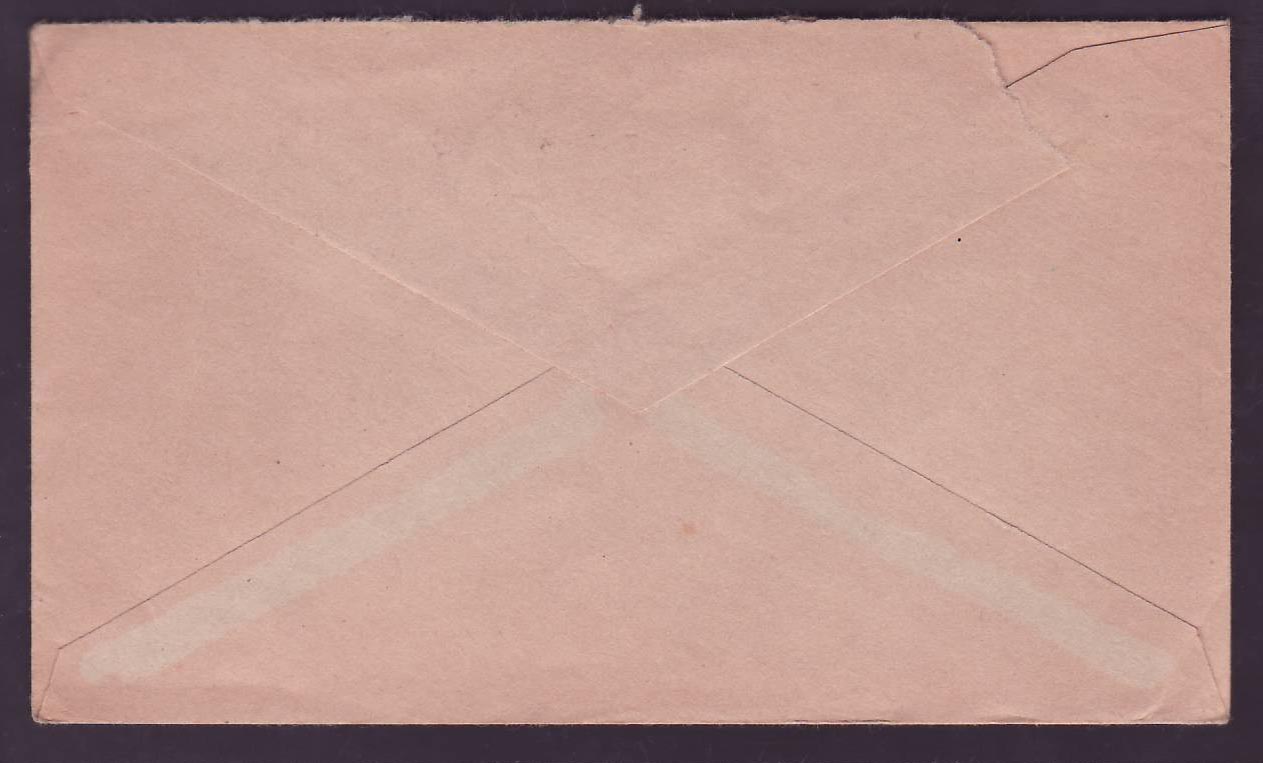 St Lucia Lucie Cover with GPO Castries 1975 cds to Montserrat — Rückseite