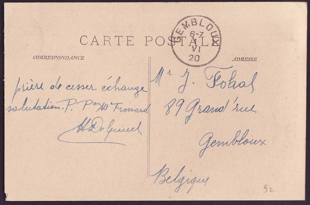 CPA Gambie Femme indigene — Rückseite