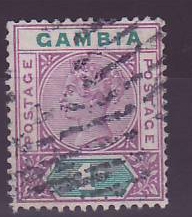 Gambia Gambie Victoria 1s cancelled