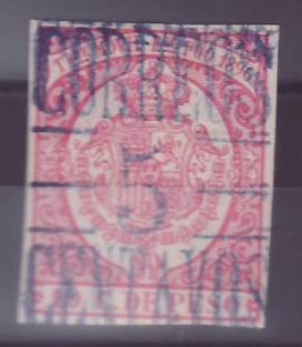 Fernando Po Fernando Poo 39 var  double ovpt VF  OG  Ed #41Ahh 