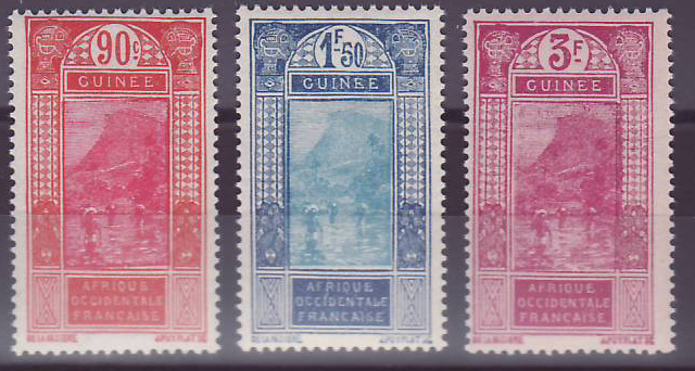 Guinee Gue de Kitim 112 a 114 ** Sans Charniere