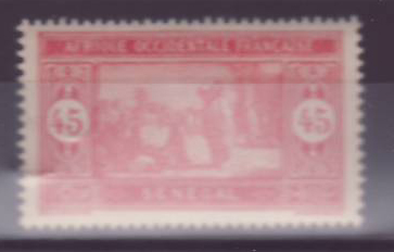 Senegal n°98 45c Marche local **