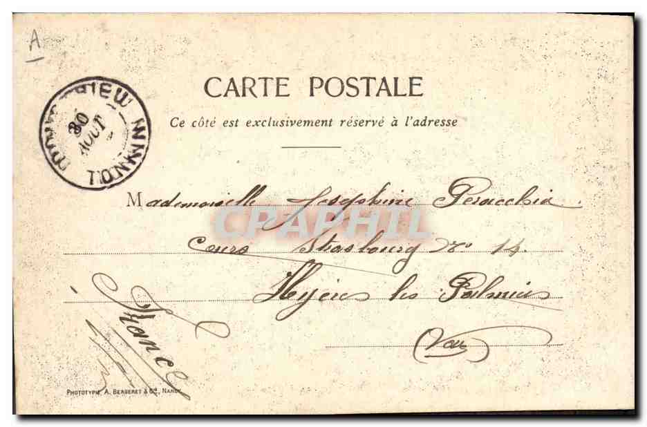 CPA Dentelle Dentelliere Bruxelles  — Verso