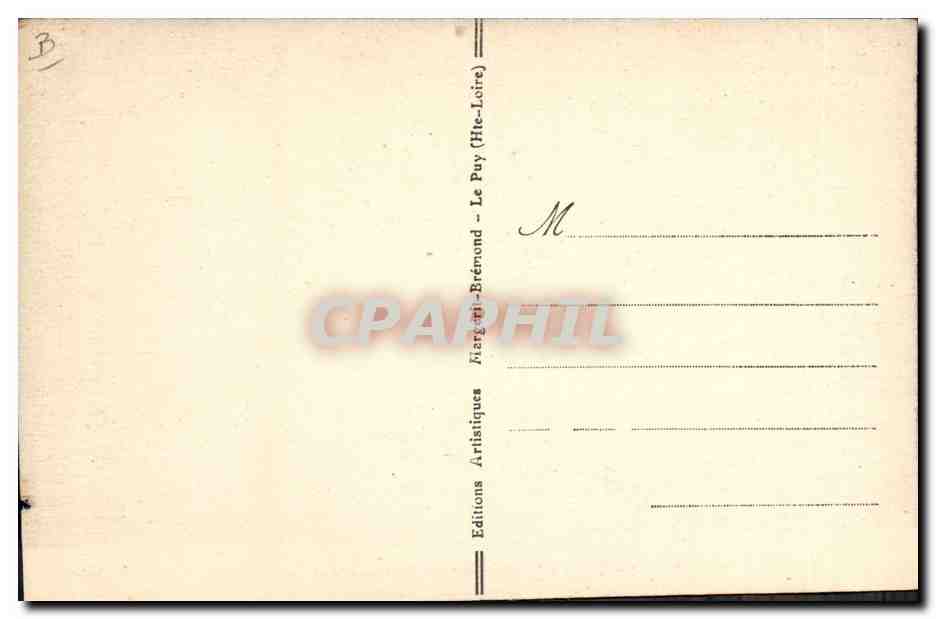 CPA Dentelle Dentelliere Un groupe de Dentellieres auvergnates  — Verso