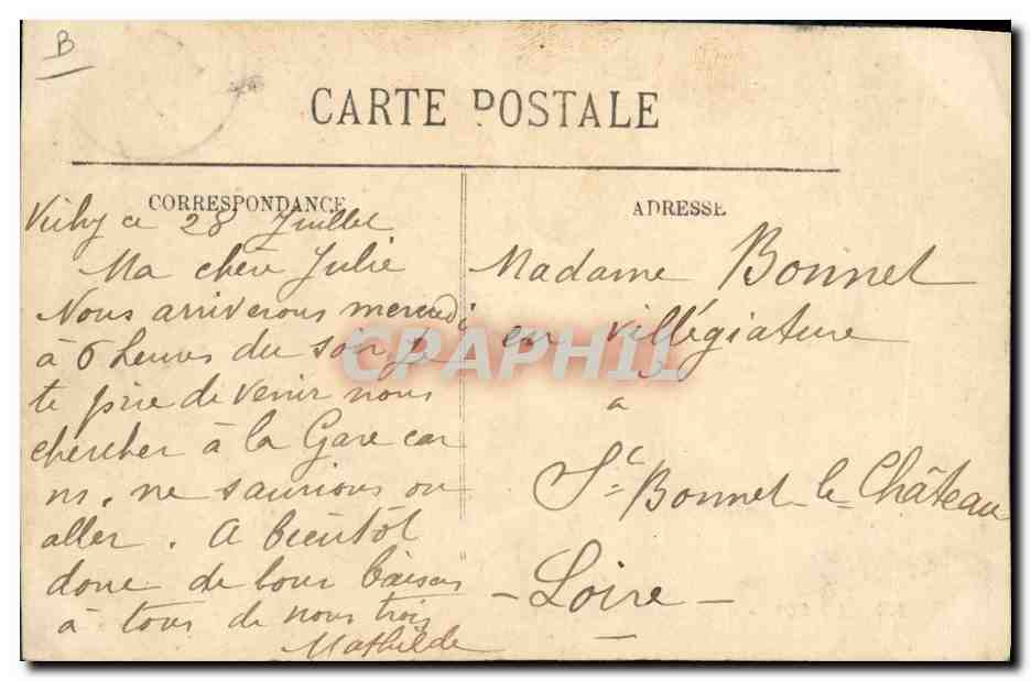 CPA Dentelle Dentelliere Le Puy Groupe de Dentellieres des environs du Puy  — Verso
