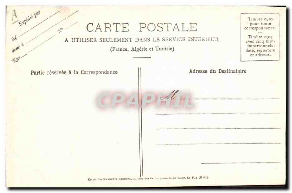 CPA Dentelle Dentelliere Chantilly Fil Blanc  — Verso