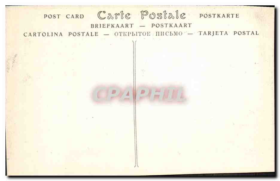 CPA Dentelle Dentelliere Point d'Alencon Ecole dentelliere d'Argentan Normandie  — Verso