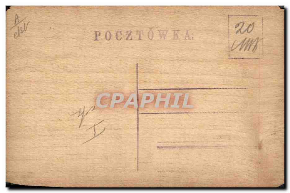 Rose et aigle polonais — carte postale de Pologne — éditeur PoczTówka — Rückseite