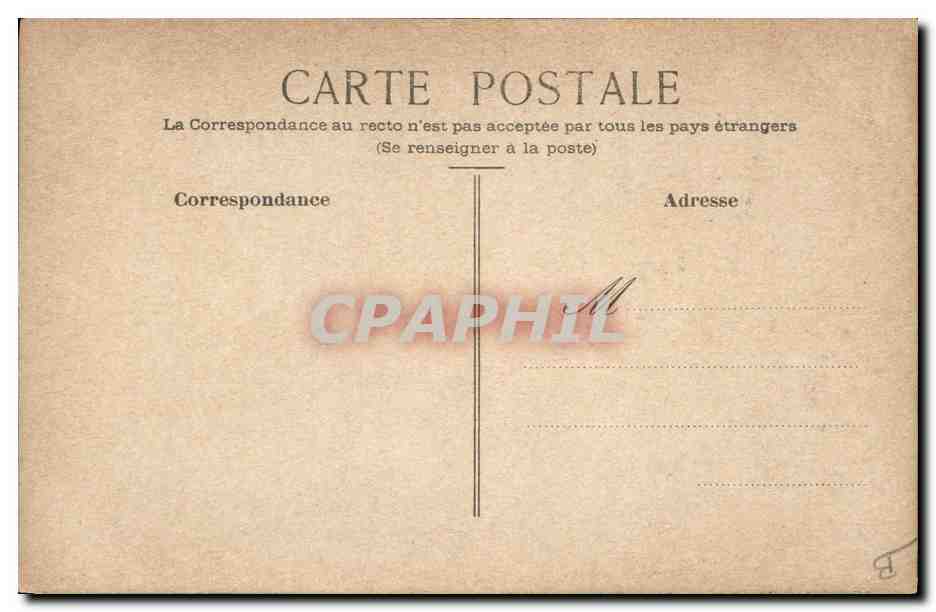 Branches de houx — décoratif — éditeur inconnu — Verso