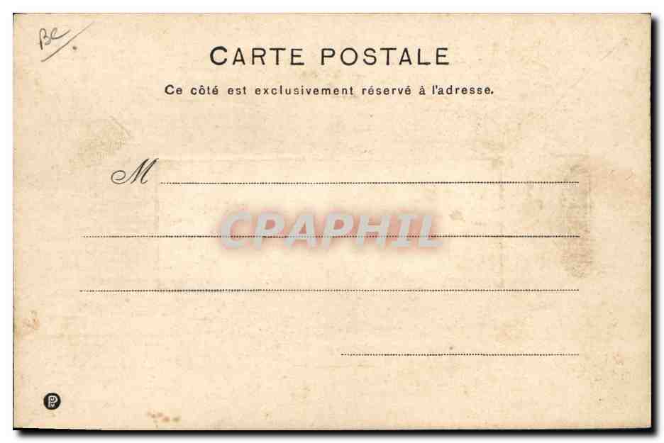 Femme tenant une colombe — motif symbolique — éditeur inconnu — Verso