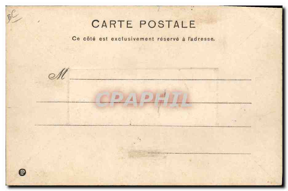 Paysage rural — éditeur P. (logo) — n° de série non visible — Achterkant
