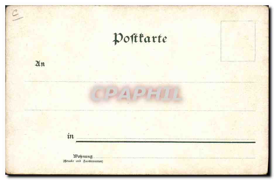 Jubilé de 50 ans du règne de l'empereur François-Joseph Ier — 1848-1898 — éditeur P. Schmid, Vienne, n° de série 50 — Verso