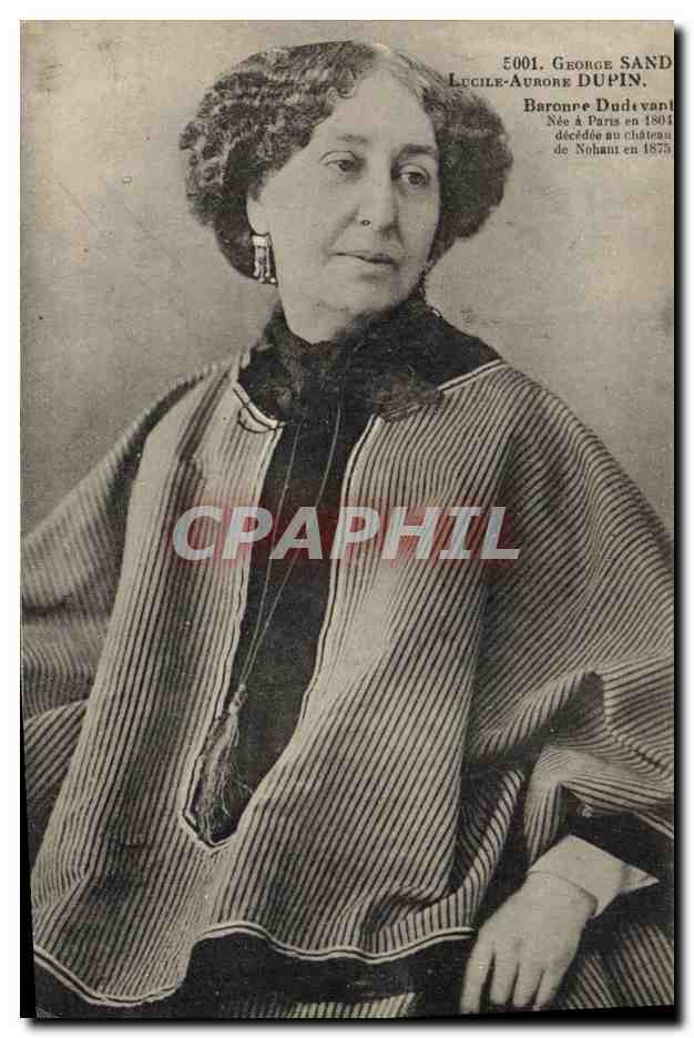 George Sand — Lucile-Aurore Dupin — éditeur non identifié, n° 5001