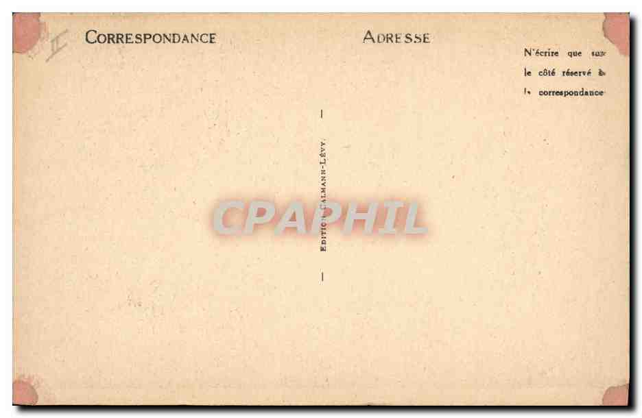 CPA Paul Valery Revue de Paris  — Verso