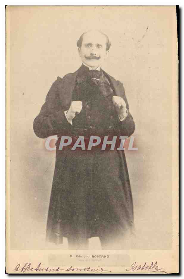 CPA Edmond Rostand Auteur de l'Aiglon 