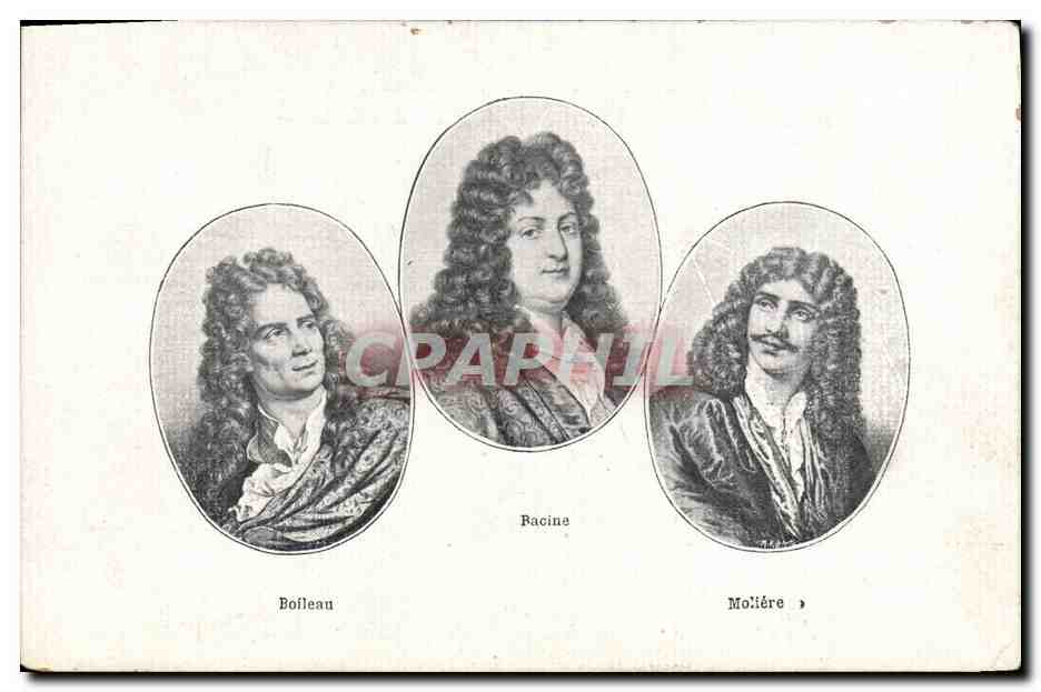 CPA Boileau Racine Moliere 
