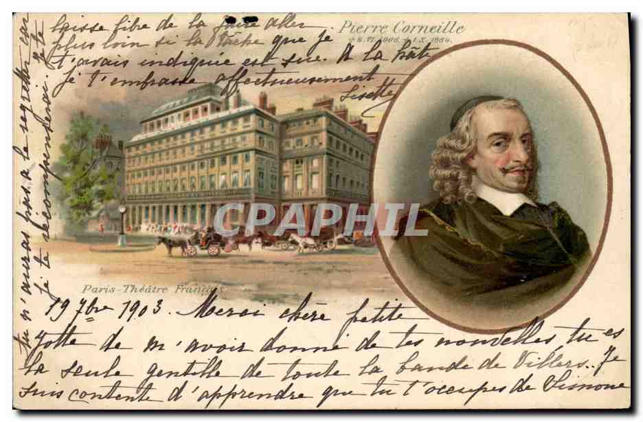 CPA Pierre Corneille Paris Theatre Francais
