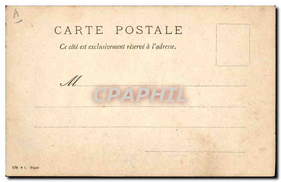 M. Edmond Rostand — Auteur de l'Aiglon — L'H. et C. Paris — Verso