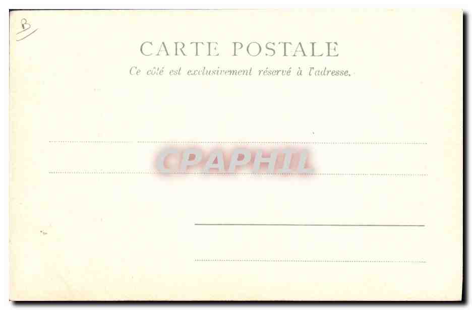 CPA Jann Nibor Le poete des Matelots  — Verso