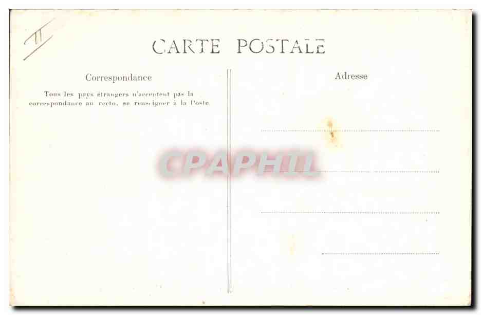 Melun — 18e Dragons — Intérieur du Manège — Verso