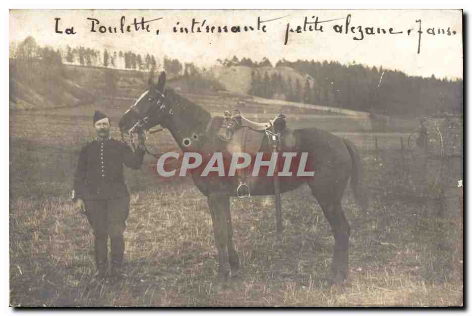 La Poulette, intérieurement petite algézane — sans éditeur ni numéro visible