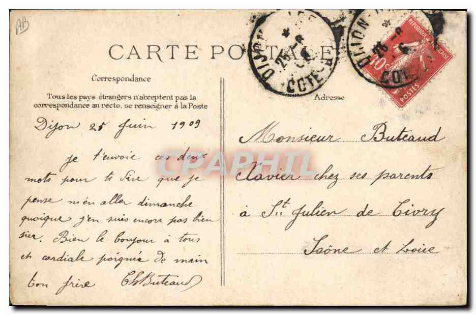 CPA Cheval Equitation Hippisme Interieur d'ecurie Militaria  — Verso