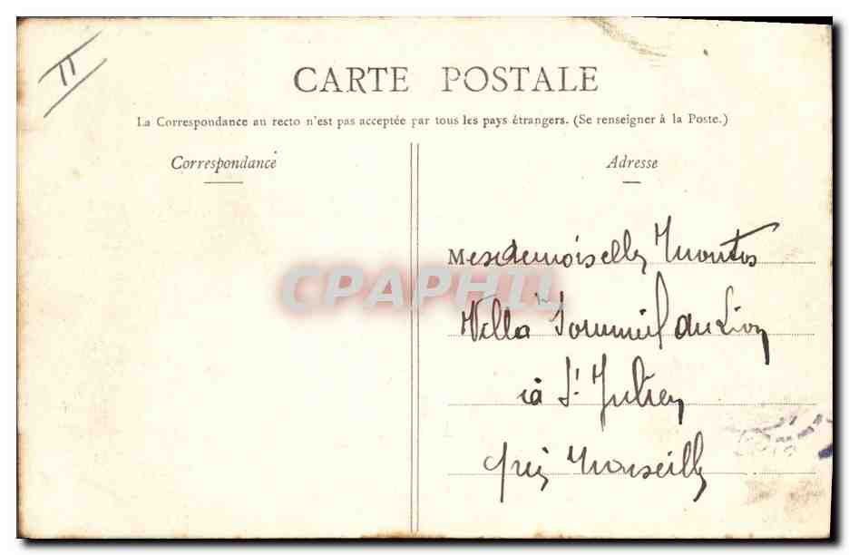 Camp de Mailly — Le Pansage — Éditeur L. Vaill, n°4 — Reverso