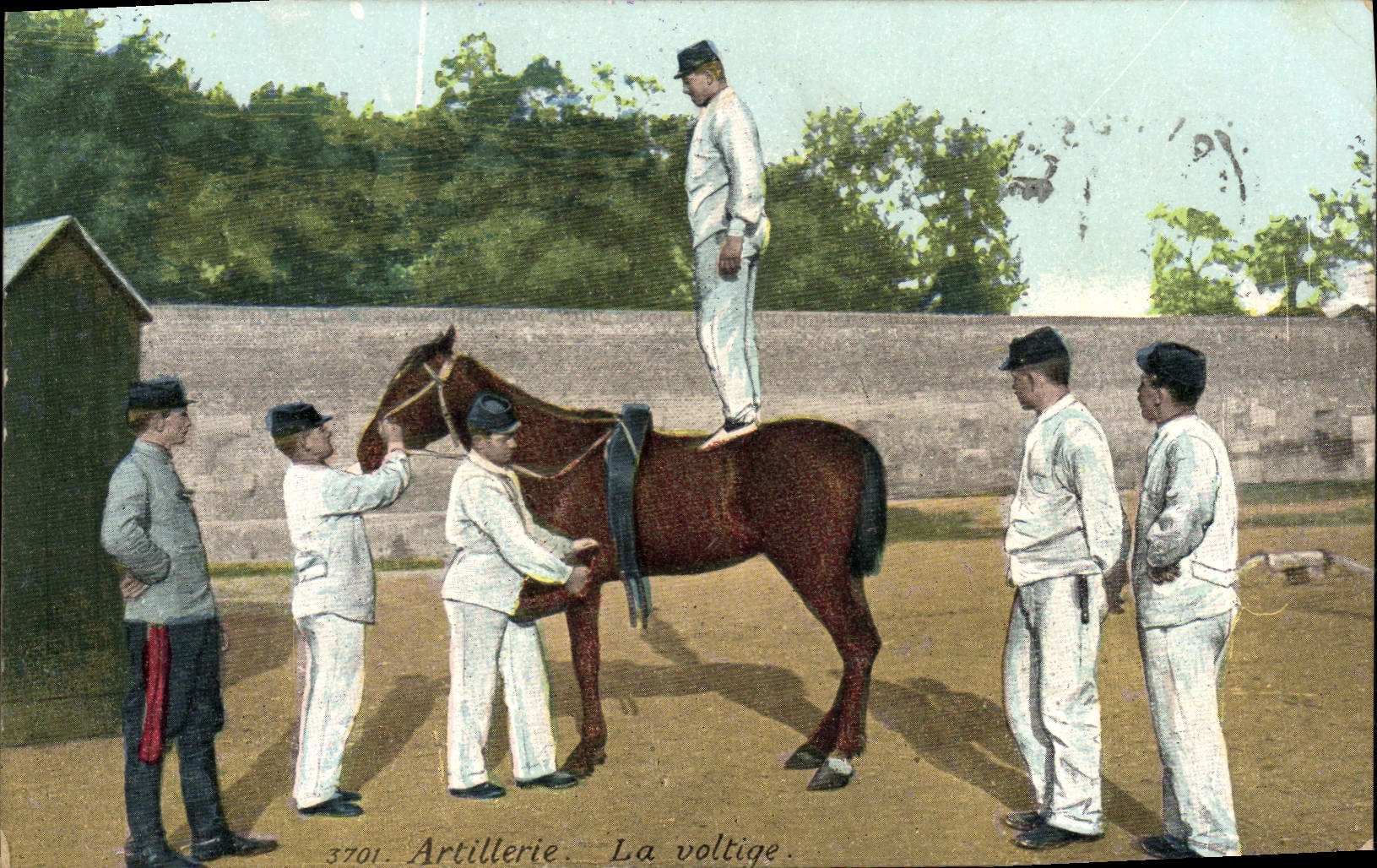 Artillerie. La voltige — 3701 — Éditeur non visible