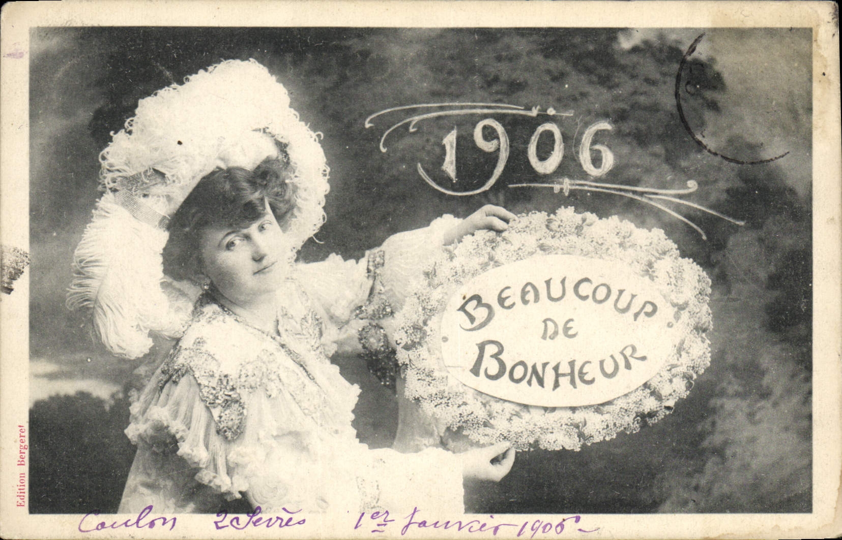 CPA Fantaisie Femme Annee 1906