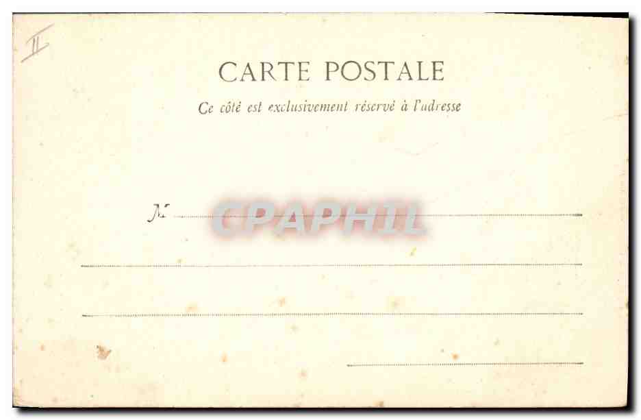 Je rapporte l'espérance — Phototypie A. Bergeret et Cie, Nancy — série 1901-1902 — Rückseite