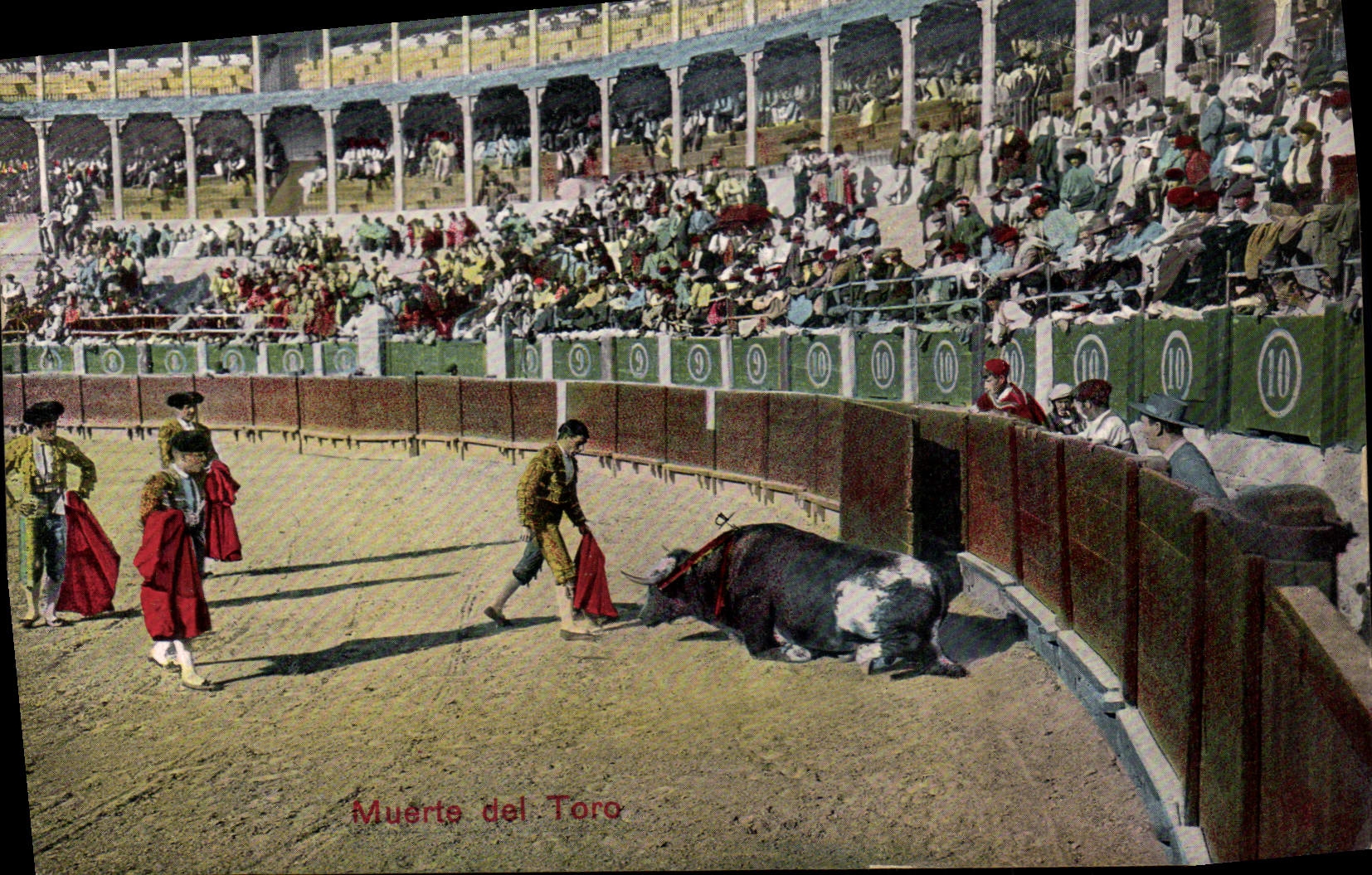 CPA Corrida Course de taureaux Muerte del Toro 