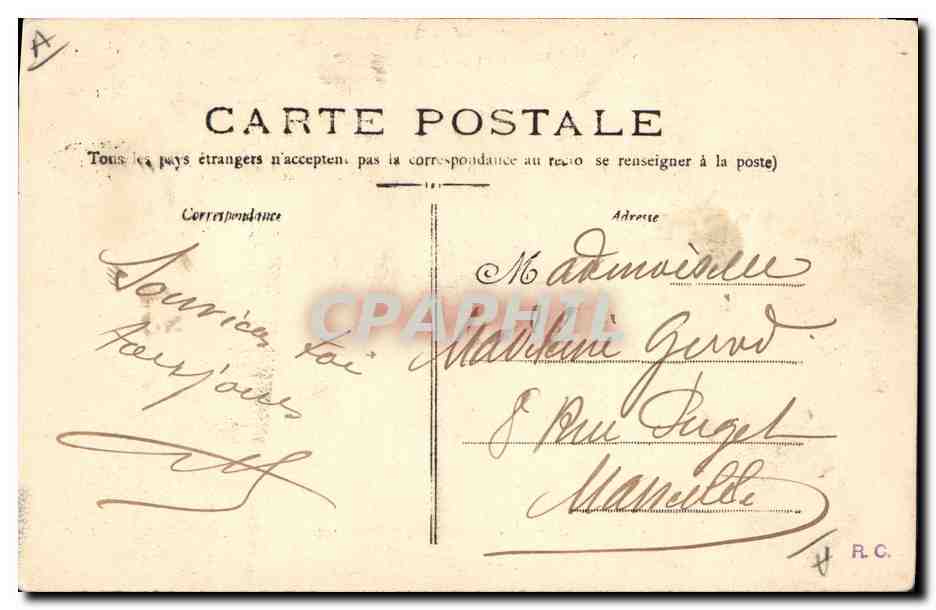 Bateau de guerre français — Saint-Louis — Marine Française, n°355 — Reverso