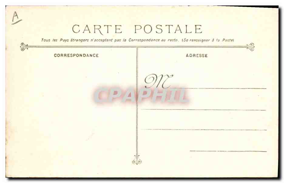 Toulon - Contre-torpilleur SARBACANE et vue du Quai — Phototype Marous Bar — n° 108 — Reverso