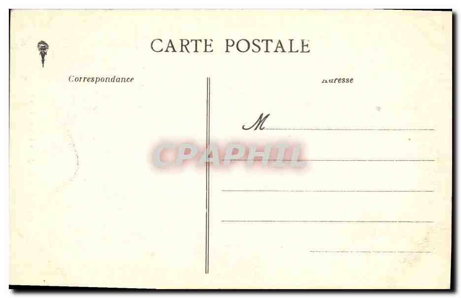 CPA Folklore Morbihan Jeune fille de Vannes  — Verso