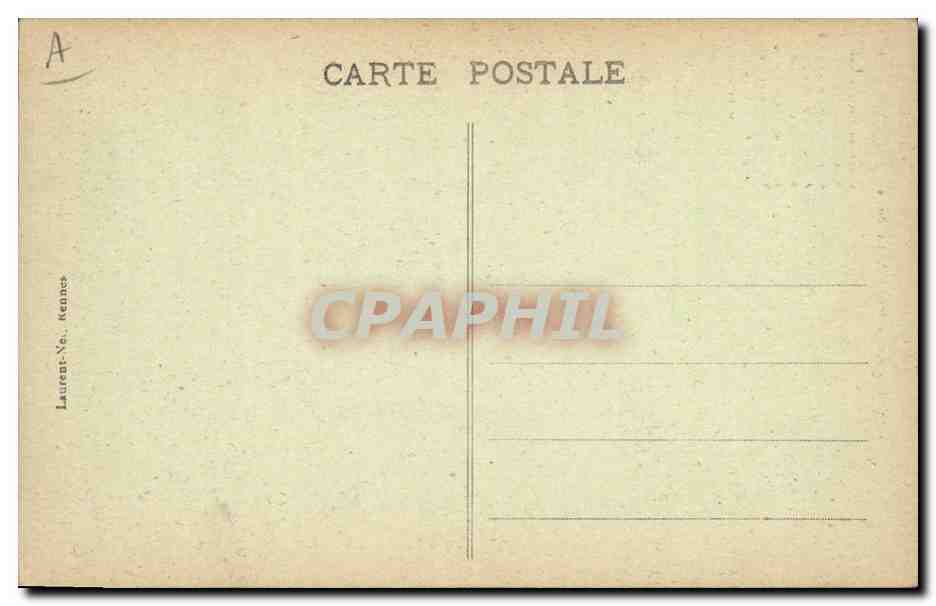 CPA Folklore Bonne vieille du Guemene  — Verso