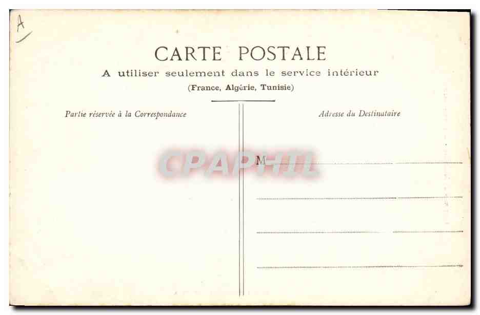 CPA Folklore Costumes du Morbihan Guemene Roscoff  — Verso