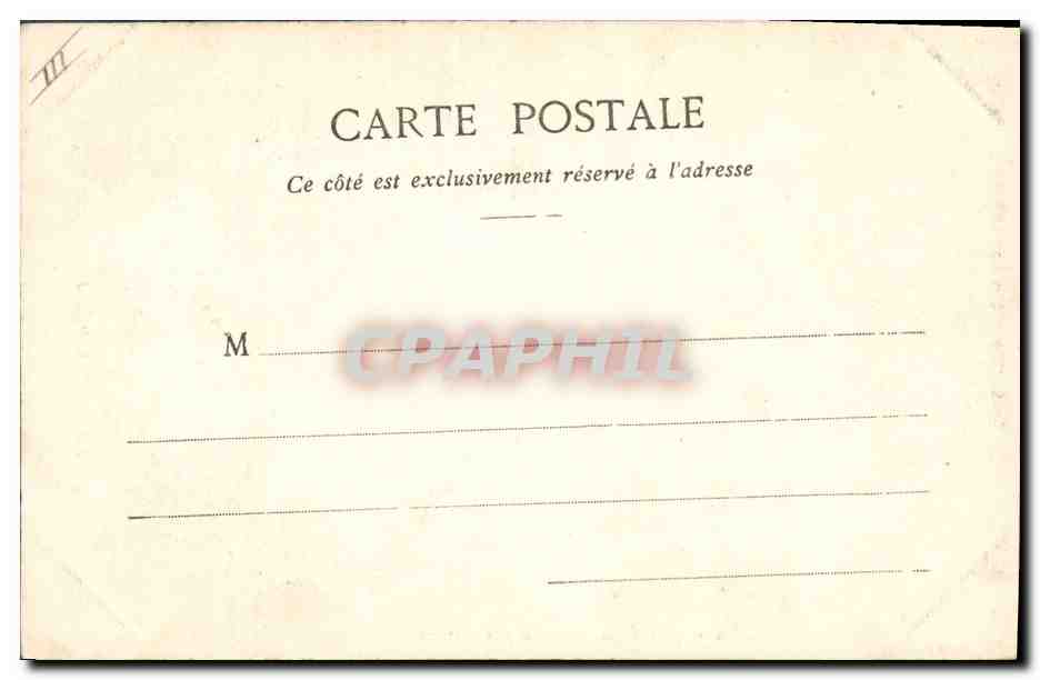 CPA Folklore Jeune fille de Pont Aven  — Verso