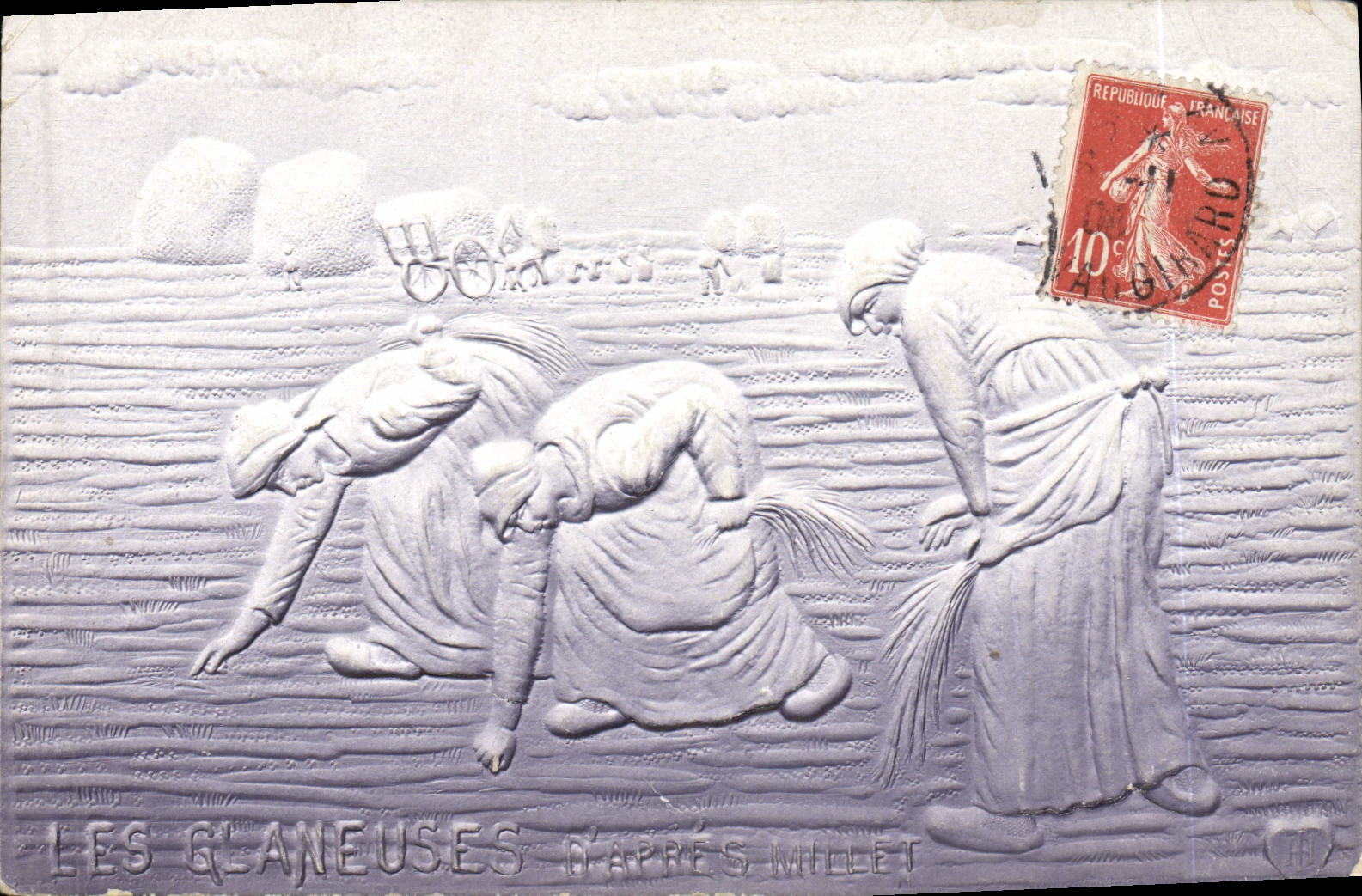 Les Glaneuses d'après Millet — édition de la Poste française, n° 141