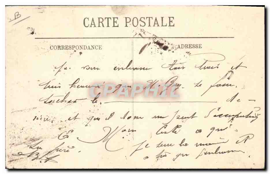 CPA Dentelle Dentelliere en Velay Le Puy  — Verso