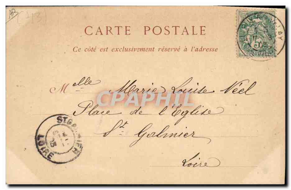 CPA Dentelle Dentelliere Le Puy  — Verso